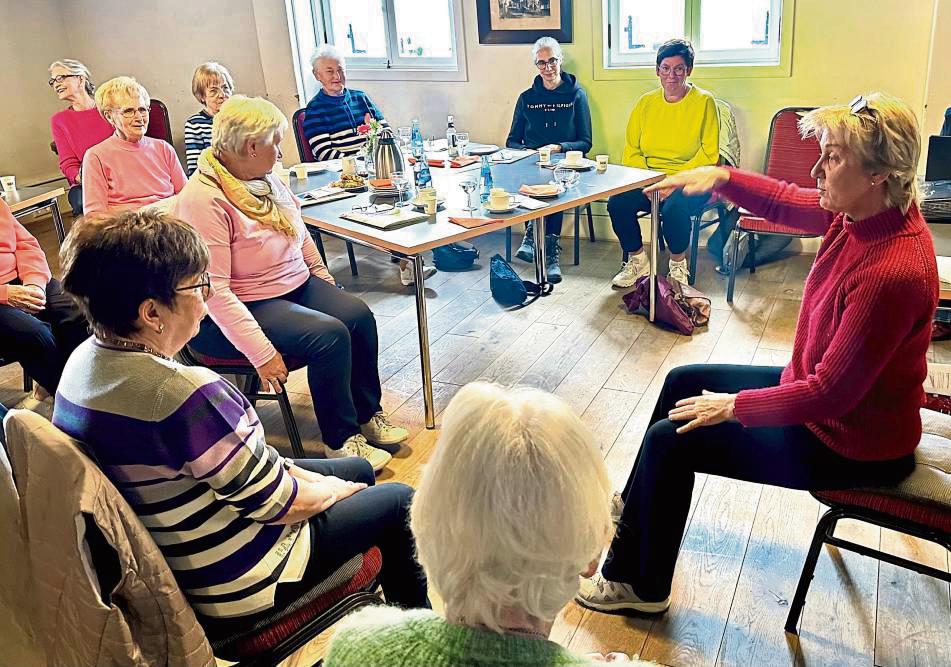 Beim Tag für pflegende Angehörige in Haus Buuck haben die Teilnehmer ein paar Stunden mal nur für sich und können sich verwöhnen lassen.