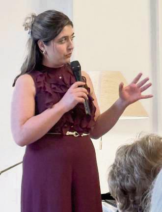 Sophie Pacini im Museum Abtei Liesborn. Foto: Morgenstern