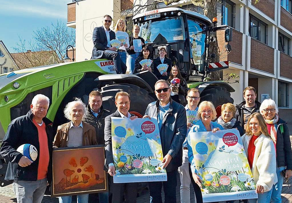 Die beteiligten Akteure freuen sich auf das Sälzerfest.