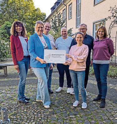 Das Ini-Berufskolleg hat in diesem Herbst das Zukunftsschul-Siegel erhalten.