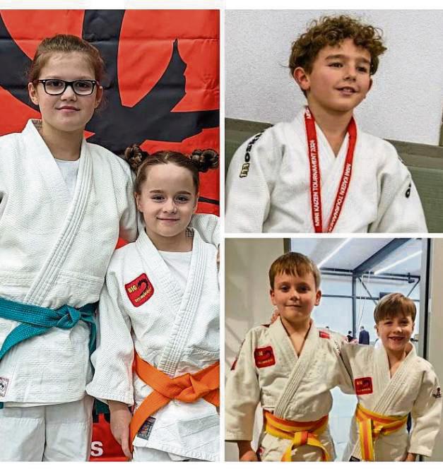 Ihr Talent stellten Theresa Braunst und Hannah Zientek sowie Leonard Hahn, Noah Zientek und Geronimo Infantino von der BSG Benninghausen bei einem hochkarätig besetzten Judoturnier in den Niederlanden unter Beweis.