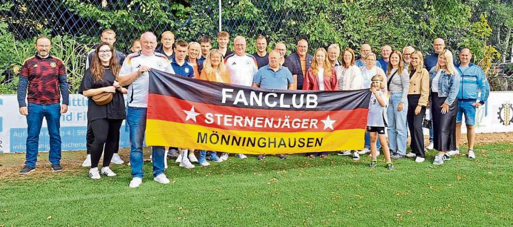 Mittlerweile 103 Mitglieder zählt inzwischen der Fanclub der deutschen Nationalmannschaft aus Mönninghausen, der 2024 mit 50 Fußballfreunden gegründet wurde.
