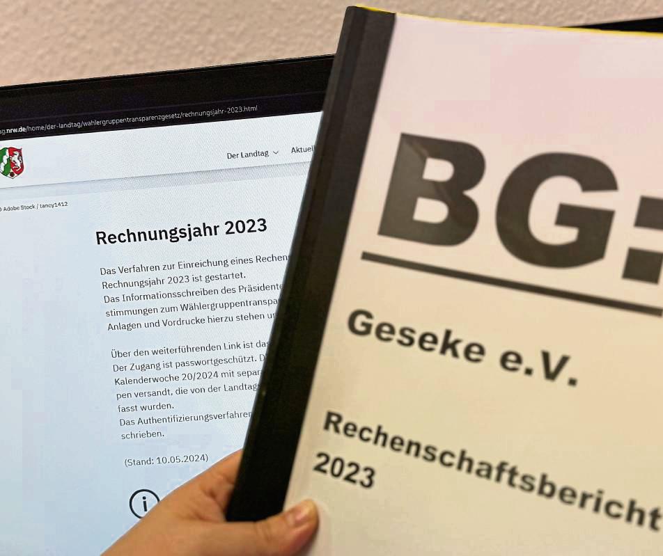 Um für die kommende Kommunalwahl zugelassen zu werden, musste nun auch die BG ihre Finanzen offen legen. Symbolfoto: N. Wissing
