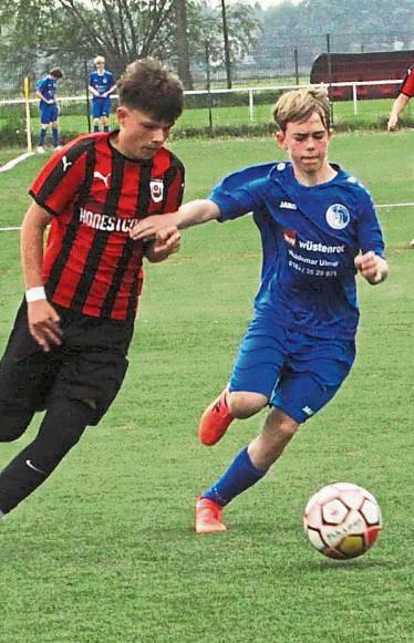 Völlig in Ordnung ging der 1:0-Sieg der CII-Junioren des SV 08 gegen den Nachbarn aus Soest. Foto: Dannhausen