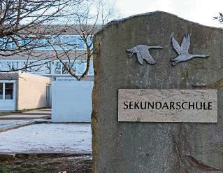 Die Sekundarschule nimmt demnächst Anmeldungen entgegen. Foto: Ulrike Dietz