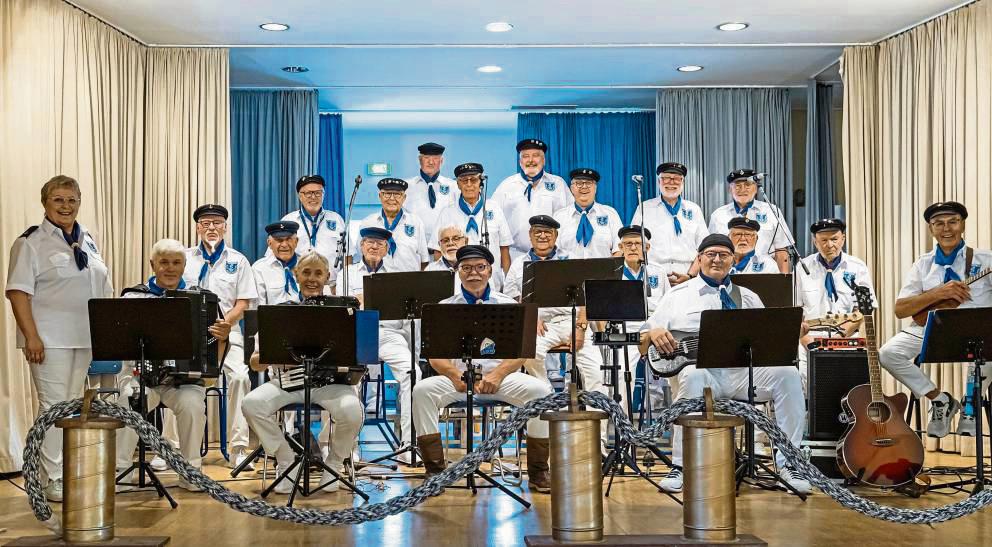 Auf die weihnachtliche See möchte der Shanty-Chor Steife Brise seine Zuhörer bei einem Konzert entführen. Aus der Küche gibt‘s dazu Wild.