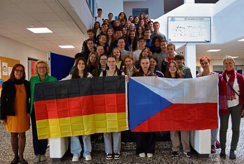 Der Schüleraustausch zwischen Geseke und dem Tschechischen Jihlava ist der älteste funktionierende in NRW. Seit Sonntag sind die Tschechen in Geseke zu Gast. Foto: Kossack
