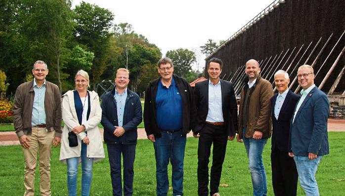 Vertreter des Heilbads und der Stadt nahmen Bad Westernkotten bereits im September unter die Lupe.