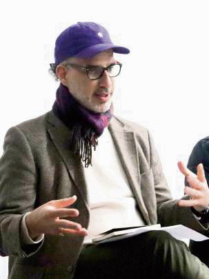Mati Shemoelof im Kulturraum Synagoge. Foto: Bertermann
