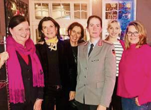Auf Einladung von Ladies Voice war jetzt Hauptmann Sarah Mühlmeister zu Gast.