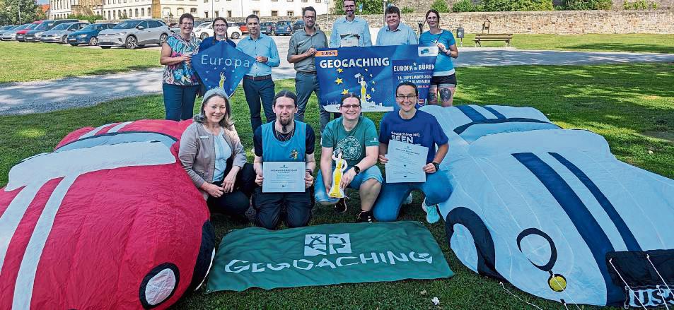 Die Vorfreude auf das Event „Europa in Büren“ ist groß bei den Organisatoren und Geocachern.