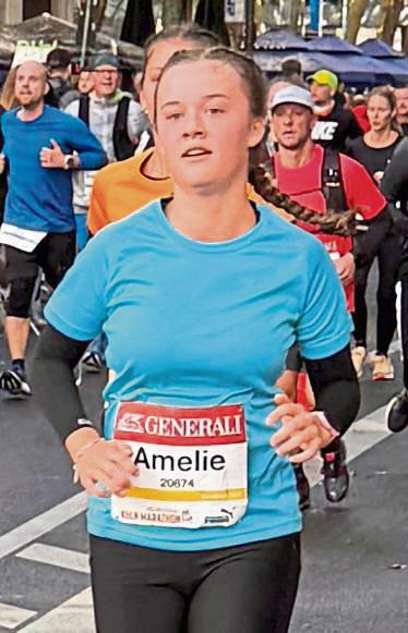 Starkes Debüt in Köln: Amelie Busc hkühl vom LTV.