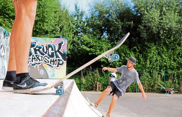 Das Jugendzentrum habe schon jetzt alle Hände voll zu tun – die Politiker lobten in diesem Zusammenhang zum Beispiel die Reaktivierung des Skateplatzes. Archivfoto: Bielawa
