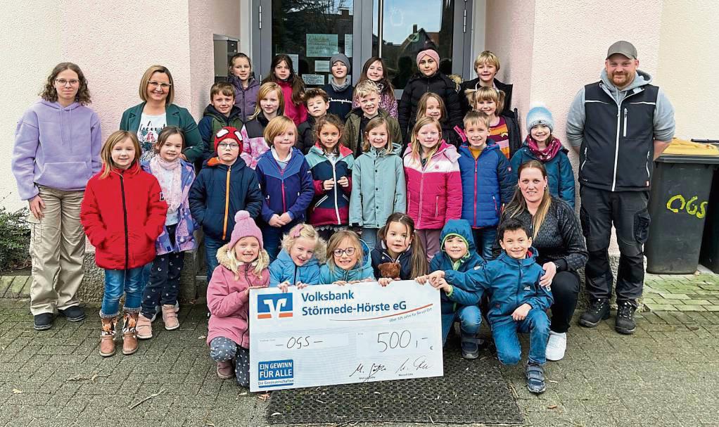 500 Euro gab es für die OGS in Störmede.