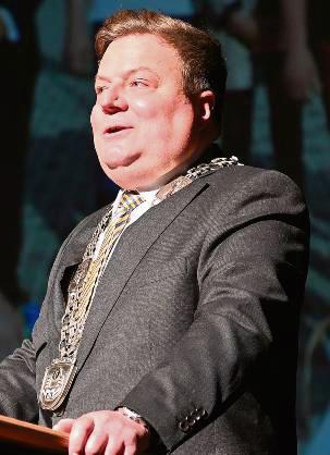 Stellte den Lippstädtern seine Agenda für 2025 vor: Bürgermeister Arne Moritz.