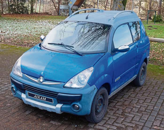 Klein, aber oho: So einen kleinen 45km/h-Flitzer darf man schon mit 15 Jahren fahren. Foto: Böthel