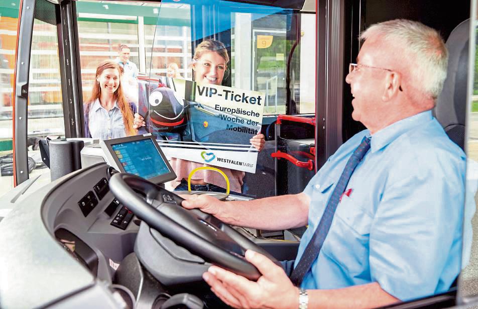 Mit einem kostenlosen VIP-Ticket können insgesamt 1000 interessierte Bürger vom 16. bis zum 22. September sämtliche Nahverkehrsmittel in beiden Kreisen unbegrenzt nutzen. Foto: RLG
