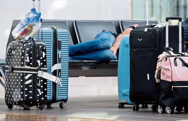Hoffentlich endet der Urlaub nicht so: Die Pleite des Reisekonzerns FTI trifft auch Charter-Airlines. Foto: dpa