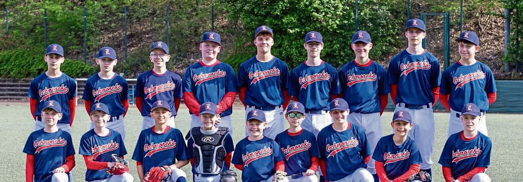 Die U15-Baseballer der Lippstadt Ochmoneks siegten zum Auftakt mit 14:10 in Ennepetal.