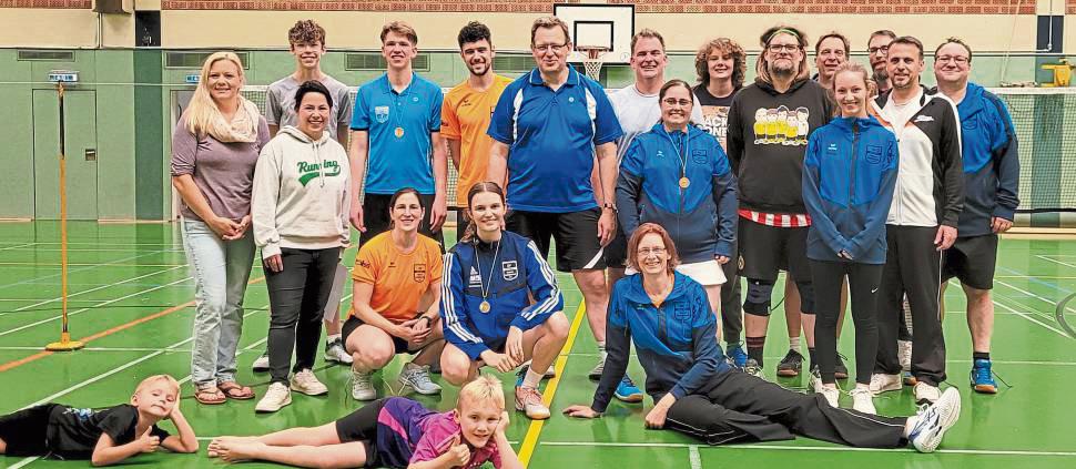 Insgesamt 91 Spiele wurden absolviert, bis die Badmintonakteure des SV BW Rixbeck-Dedinghausen in den verschiedenen Altersklassen ihre Vereinsmeister ermittelt hatten.