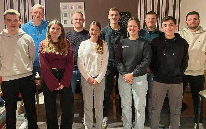 Zahlreich erschienen die Mitglieder des Jugendclubs Mönninghausen zur Generalversammlung.