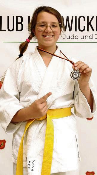 Tamara Busch vom DJV Yawara Lippstadt gewann in Holzwickede die Silbermedaille.