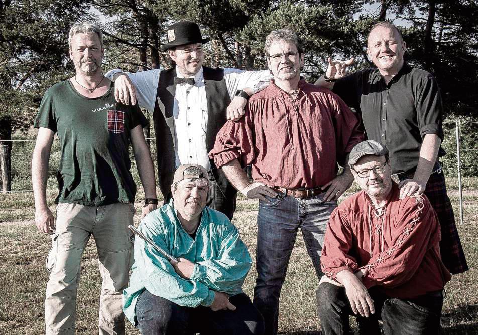 Die Connemara Stone Company aus Essen ist Headliner beim 15. „Folk im Park.“
