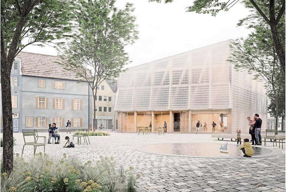 Der drittplatzierte Entwurf des Hamburger Büro DFZ Architekten kommt bei vielen gut an. Realisiert werden dürfte er wohl trotzdem nicht.