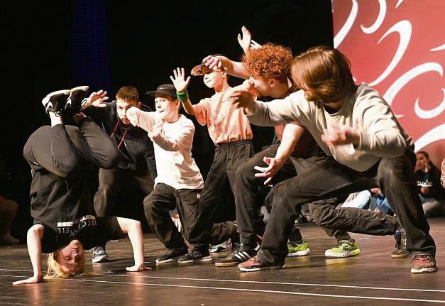 Voller Einsatz: die Breakdancer des TSC Castell.