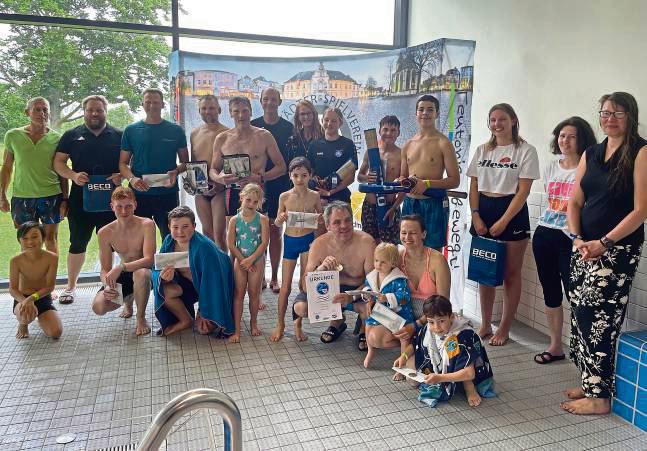 Eine runde Sache war erneut das 24 Stunden-Schwimmen unter der Regie von Teutonia Lippstadt.