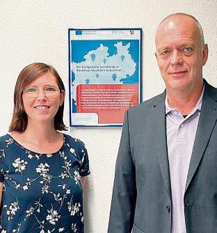 Das Team der Regionalagentur Hellweg-Hochsauerland bilden Anne Sellmann und Thomas Henke. Foto: Archiv