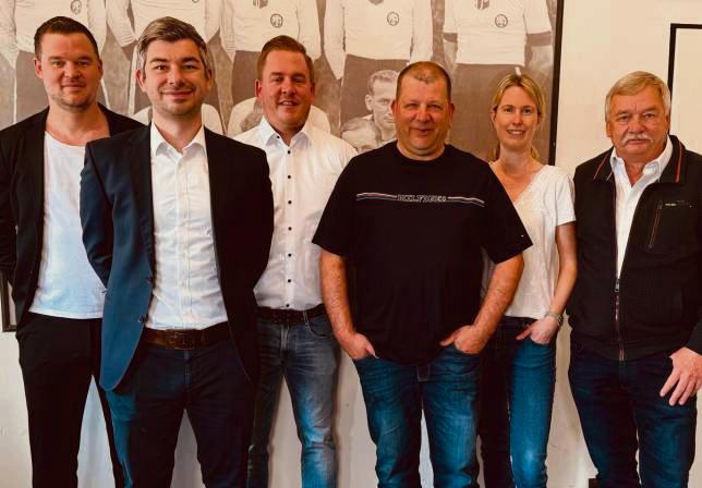 Sie leiten die Geschicke von SWO mit seinen 510 Mitgliedern (v.l.): Dennis Wiedenbrück (Beisitzer), Martin Kleegraf (Geschäftsführer), Sebastian Burghardt (2. Vorsitzender), Frank Struminski (1. Schatzmeister), Kathrin Hahn (2. Schatzmeisterin) und Karl-Heinz Burghardt (1. Vorsitzender).