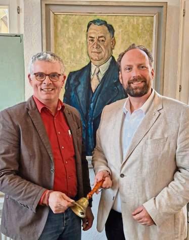 Oliver Bertelt (l.) übernimmt den SPD-Fraktionsvorsitz von Jens Behrens.