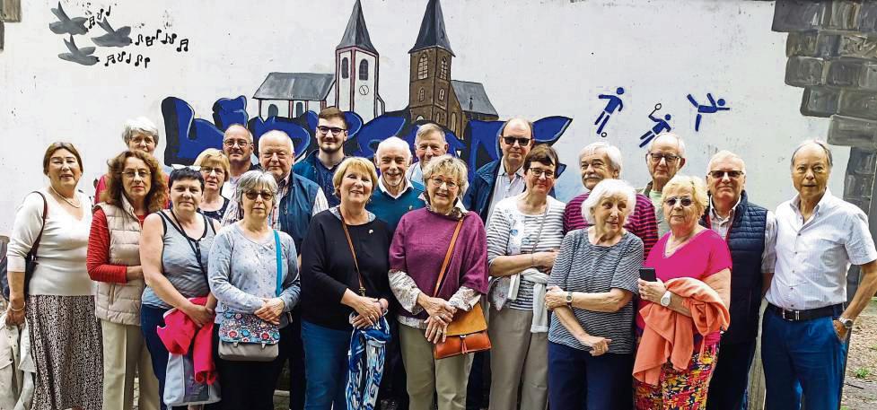 Die französischen Freunde aus der Partnerstadt Saint Nicolas lez Arras bekamen aber bei ihrem Besuch in Lipperode viel Neues oder bereits lieb gewonnenes aus Westfalen geboten.