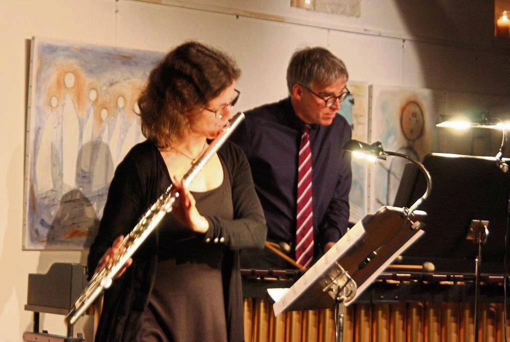 Das Duo Mélange – das sind Almut Unger und Thomas Laukel. Foto: Wissing