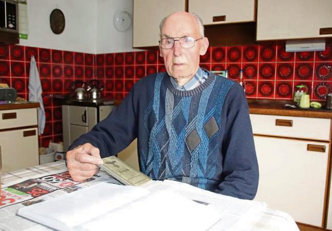Noch sehr gut kann sich Antonius Hartmann an das Kriegsende in Effeln erinnern. Foto: Meschede