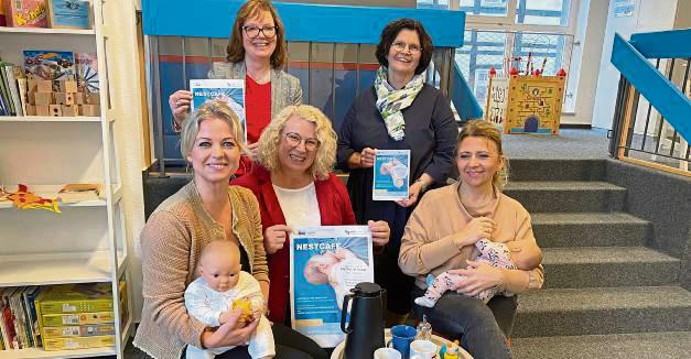Das Nestcafé findet zwei Mal im Monat statt.
