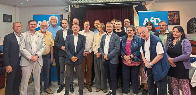 Die AfD hat ihre Kreistags-Kandidaten für die Kommunalwahl im September aufgestellt.