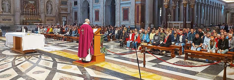 Der Gottesdienst in St. Paul vor den Mauern brachte noch einmal alle zusammen – eine symbolische Umarmung am Ende einer Reise, die wohl niemand unverändert verlassen hat.