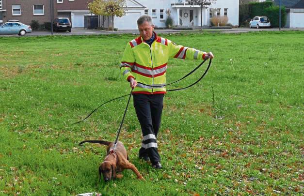 Die neu aufgebaute Suchhundestaffel der Feuerwehr Lippstadt mit vier Teams wird seit April eingesetzt. Foto: Feuerwehr