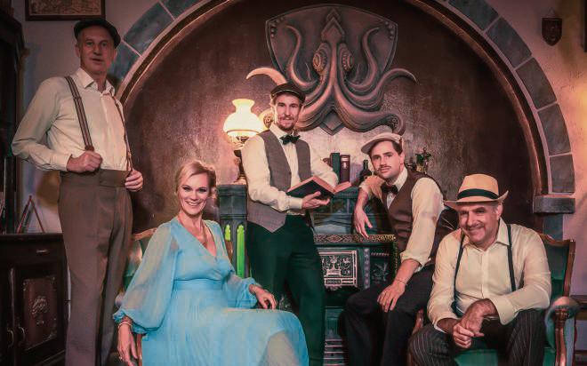 Katie & The Swing Aces versprechen Jazz im Stil der 20er/ 30er Jahre.