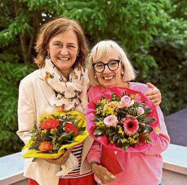 Annette Hoberg-Trockel (l.) und Annette Guddorf-Ringhoff sind nun ausgebildete Trauerbegleiterinnen.