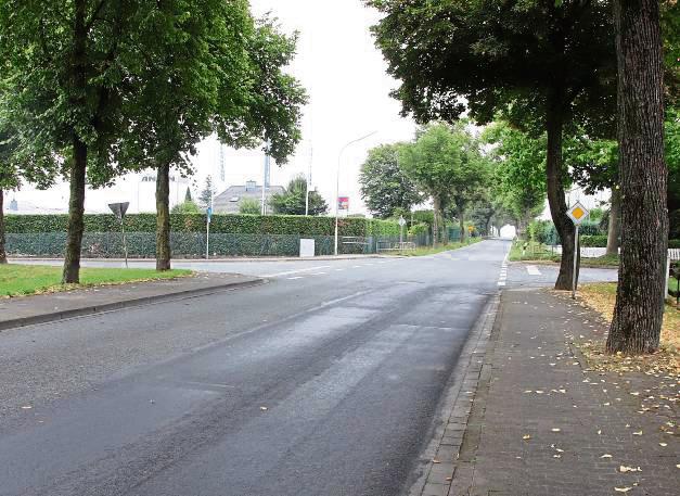 An der Berger Straße ist in Höhe der Siemensstraße ein Mini-Kreisverkehr geplant. Foto: Meschede