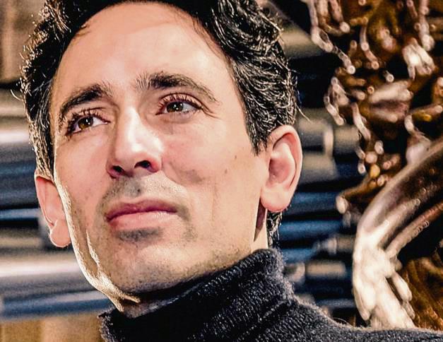 Vincent Dubois, Titularorganist von Notre Dame, gibt ein Konzert an der Aubertin-Orgel. Foto: Klara Beck