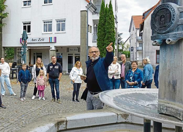 Martin Krüper führte Interessierte durch Rüthen. Foto: Kloer
