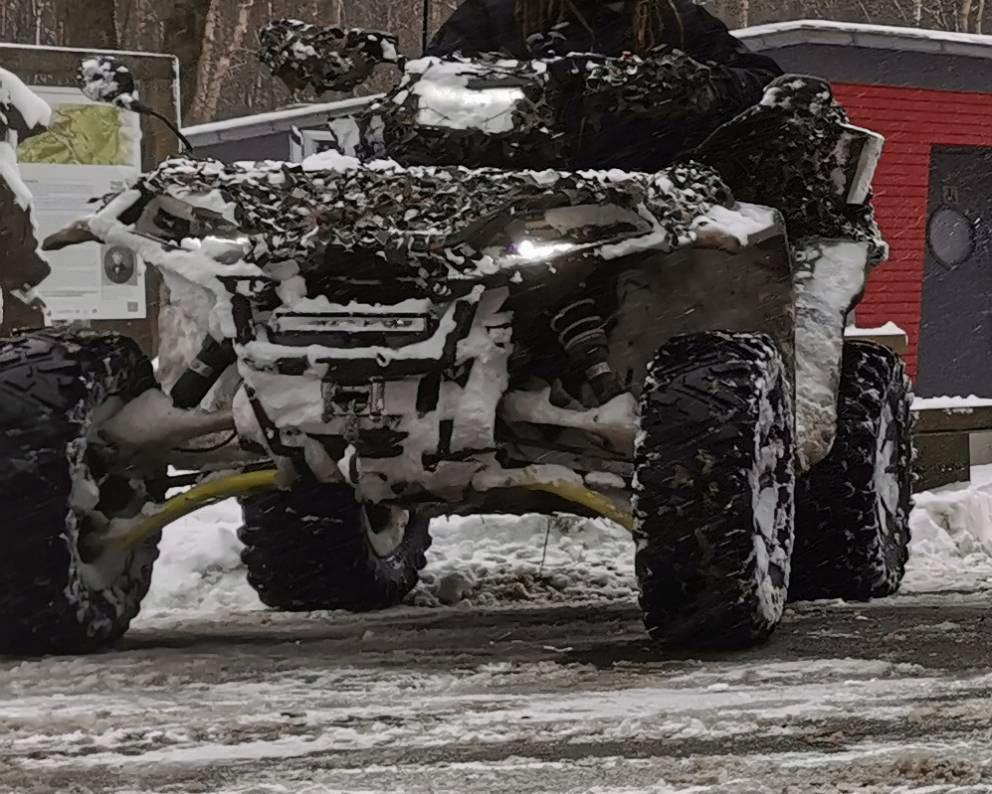 Am Wochenende fuhr eine Quadtruppe durchs Bibertal. Das Ordnungsamt warnt mögliche Nachahmer. Foto: Jonas Goddek