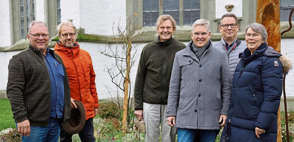 Die CDL nimmt Stellung zu lokalpolitischen Themen (v.l.): Elmar Höer, Dr. Bernd Lewen, Dieter Holzhauer, Vorsitzender Axel Bohnhorst, Werner Steinkamp und Christa Lewen.