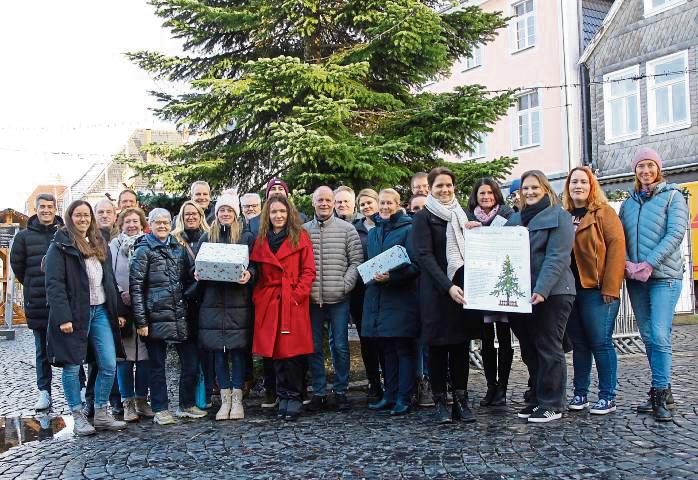 Die Weihnachtswunschbaum-Aktion findet 2025 bereits zum 19. Mal in Lippstadt statt. Foto: Bastian Puls
