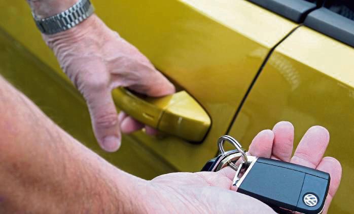 Keyless-Go-System: Ohne einen Knopf zu drücken kann der Wagen geöffnet und gestartet werden. Symbolfoto: Winkelmann