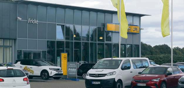 Das Autohaus Fricke will am Standort an der Nikolaus-Otto-Straße zulegen. Foto: Schwade